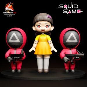 Squid Game - El Juego del Calamar STL 3D PRINTING